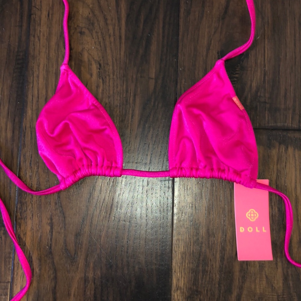 Tagged Swim Top